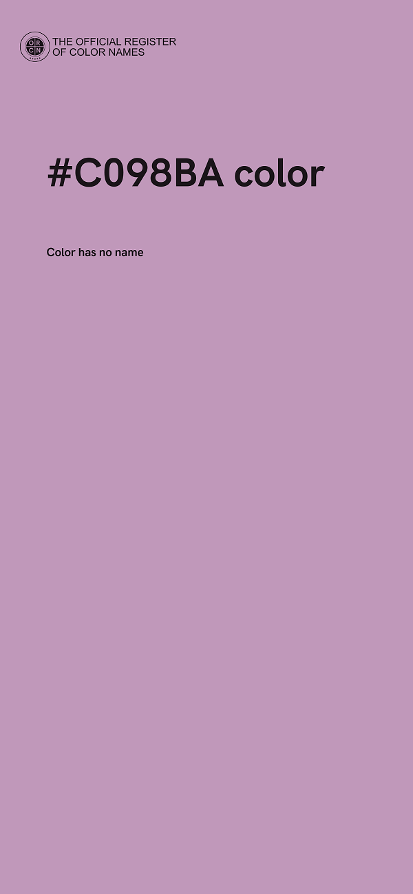#C098BA color image