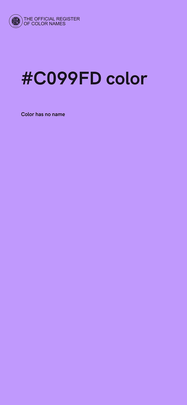 #C099FD color image