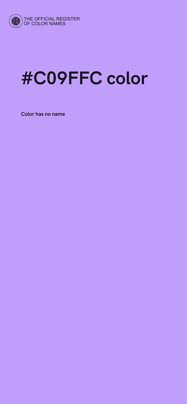 #C09FFC color image