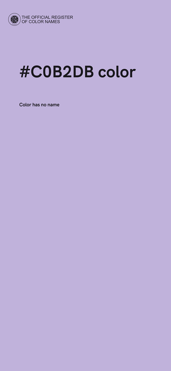 #C0B2DB color image