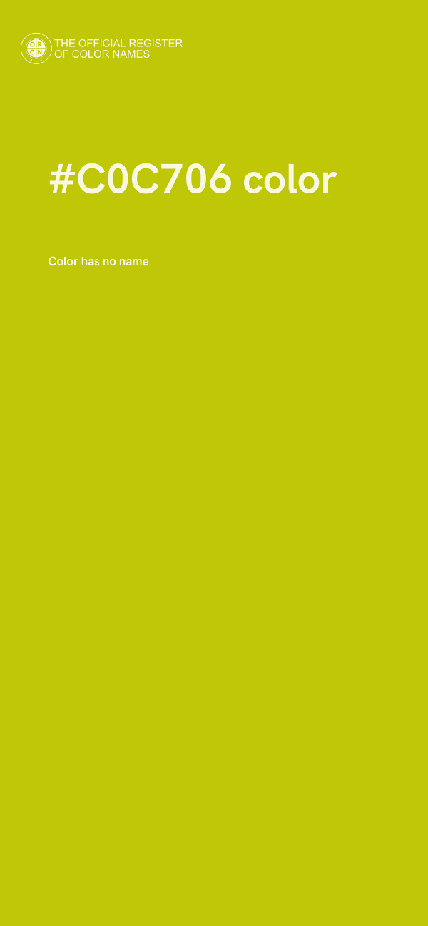 #C0C706 color image