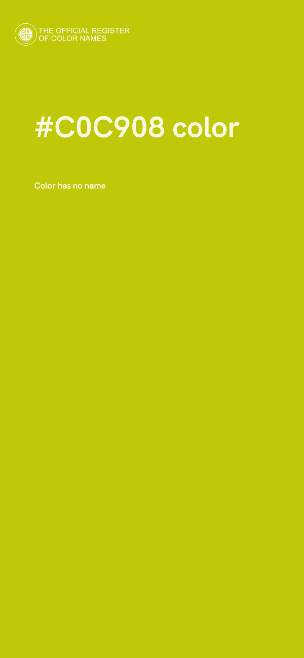 #C0C908 color image