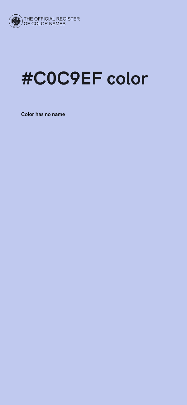 #C0C9EF color image