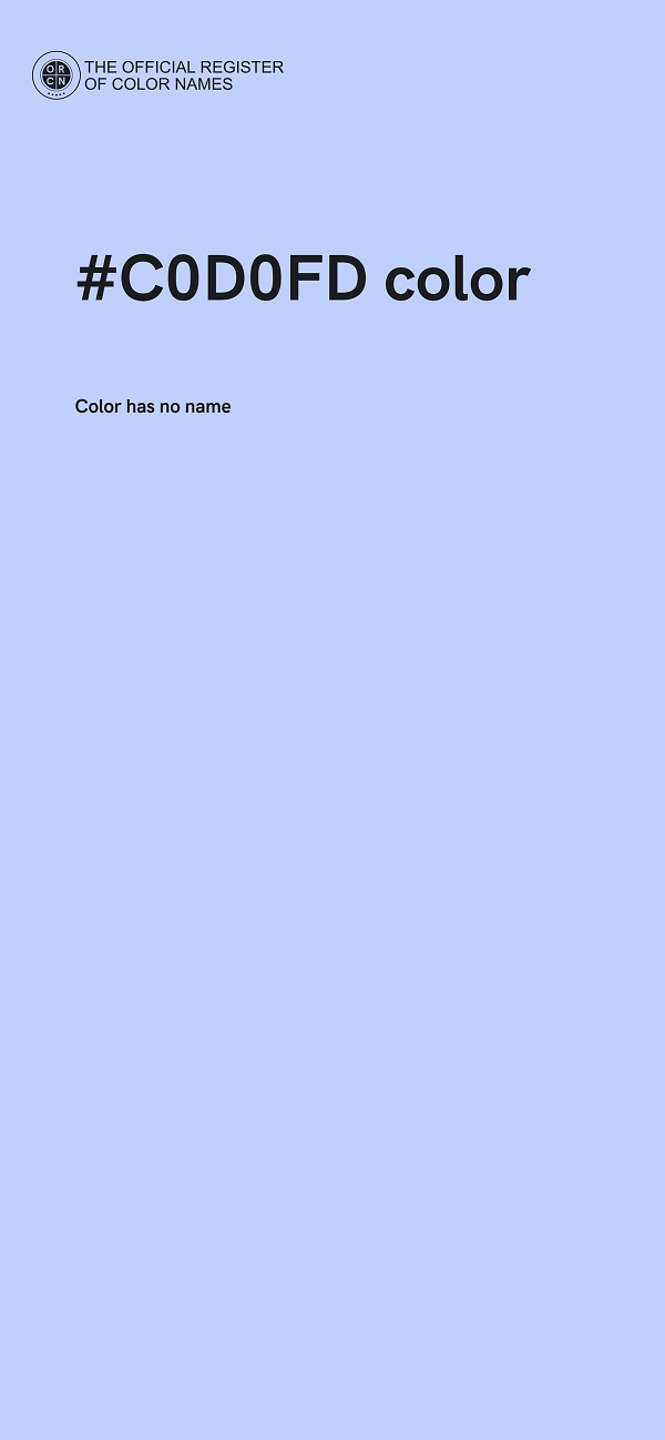 #C0D0FD color image
