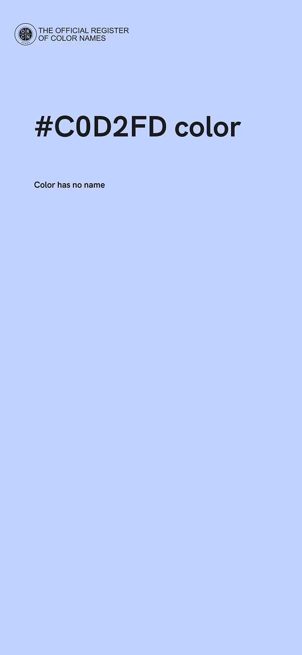 #C0D2FD color image