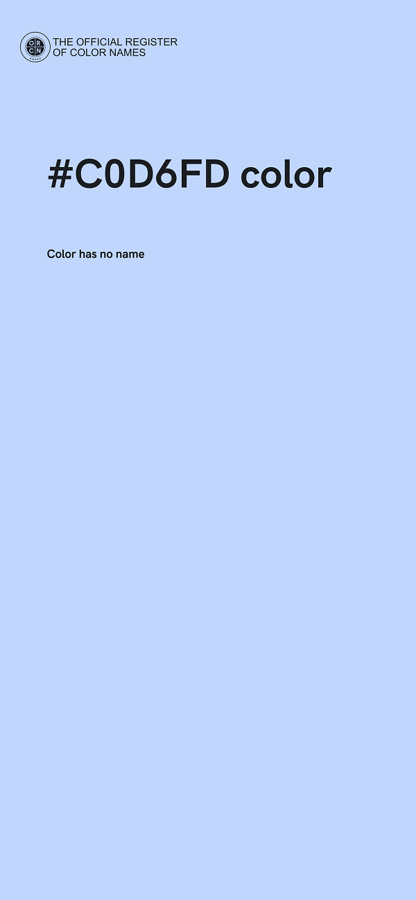 #C0D6FD color image