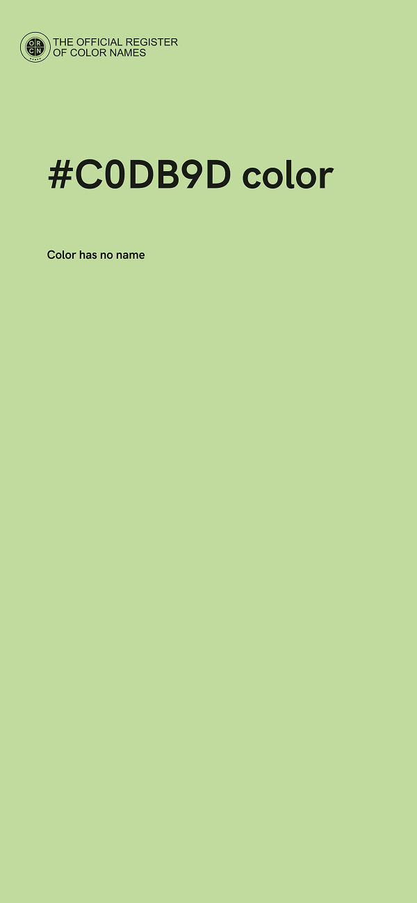 #C0DB9D color image