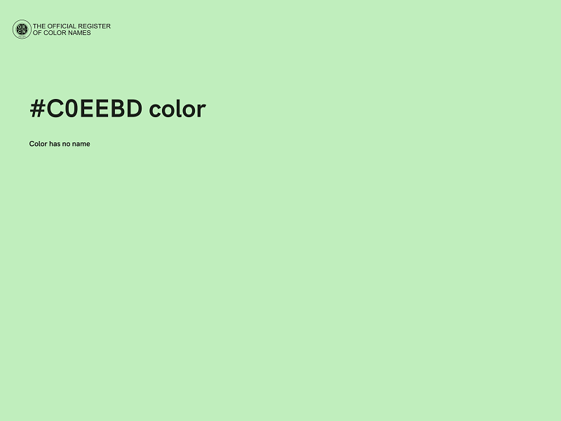 #C0EEBD color image