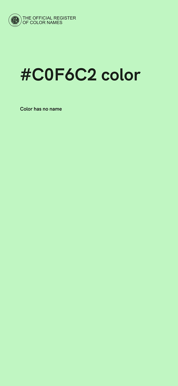 #C0F6C2 color image
