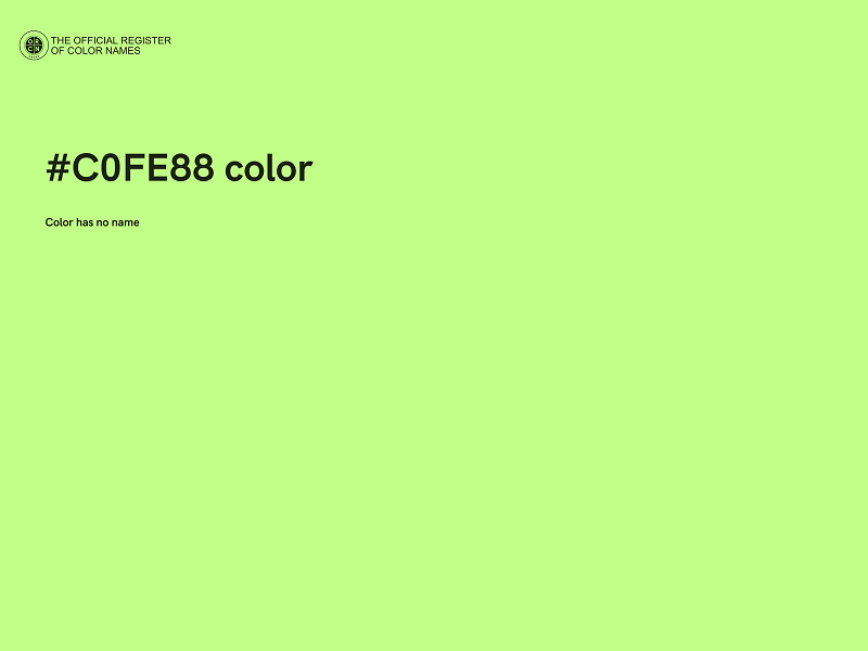 #C0FE88 color image