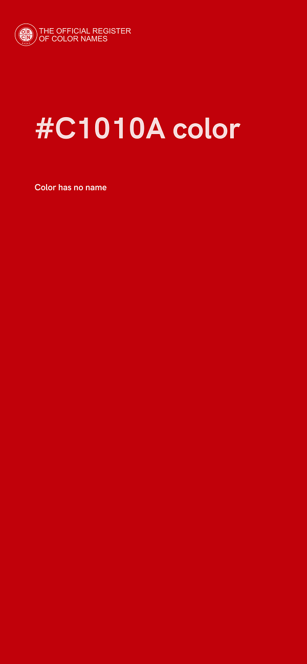 #C1010A color image