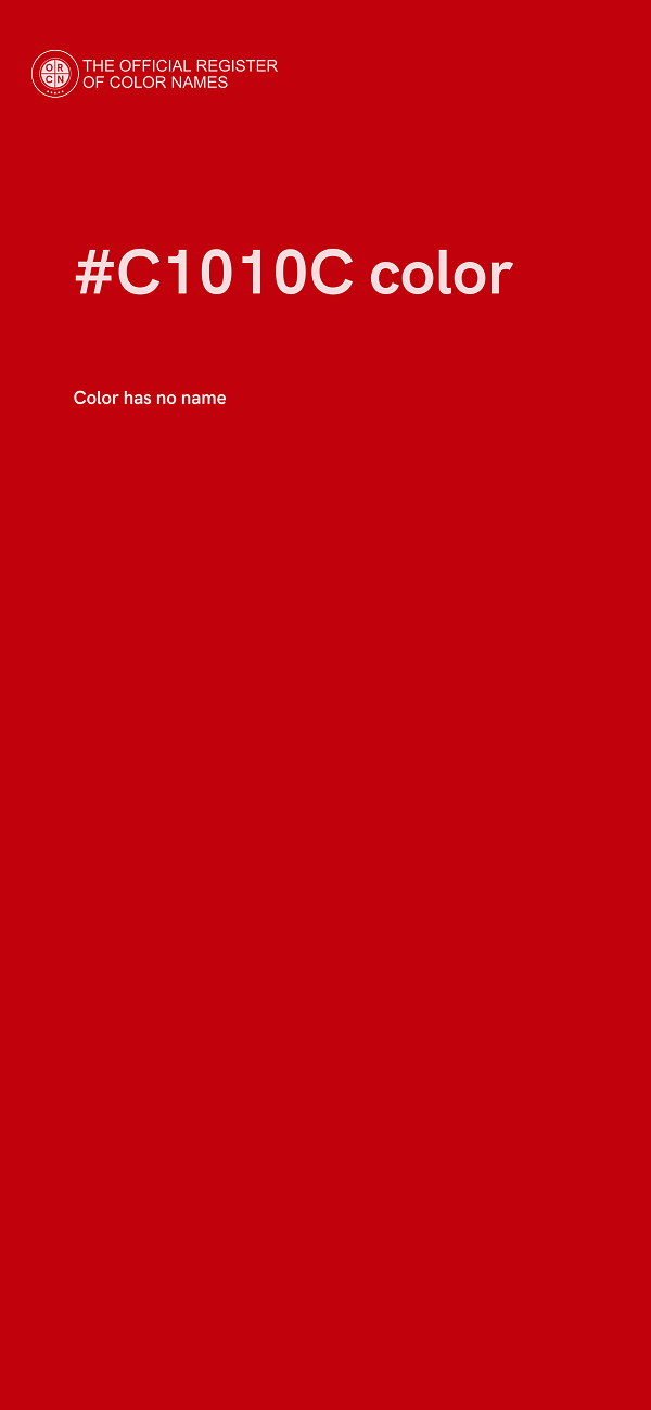 #C1010C color image