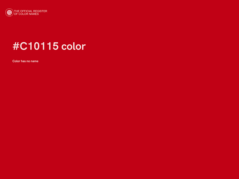 #C10115 color image