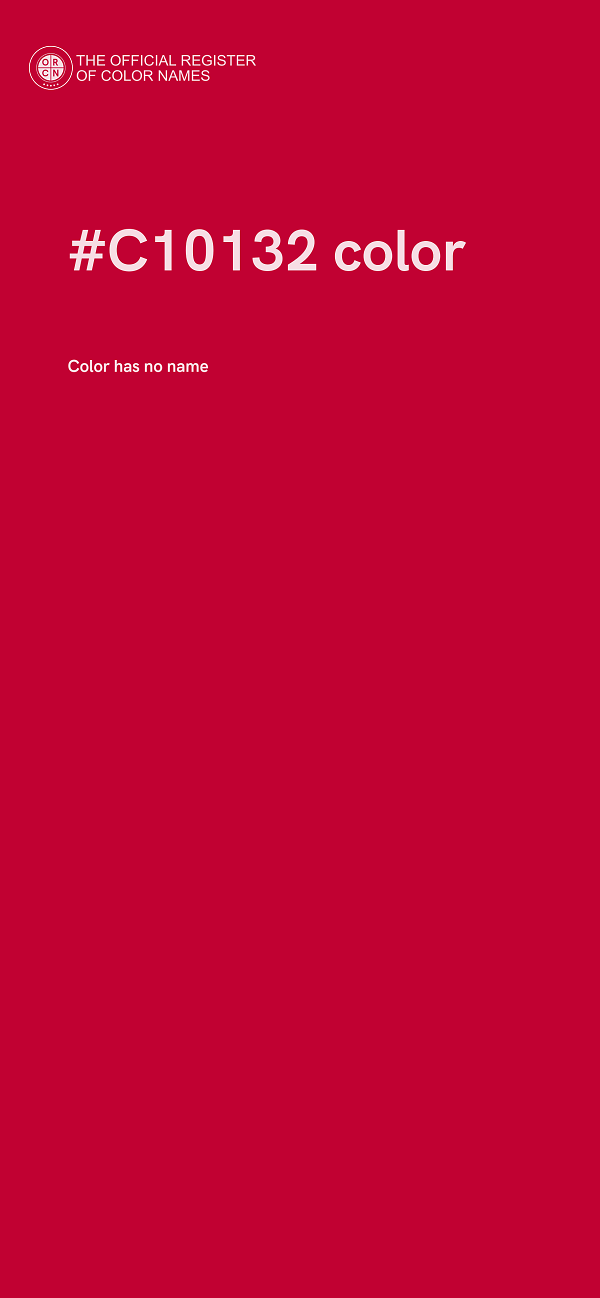 #C10132 color image