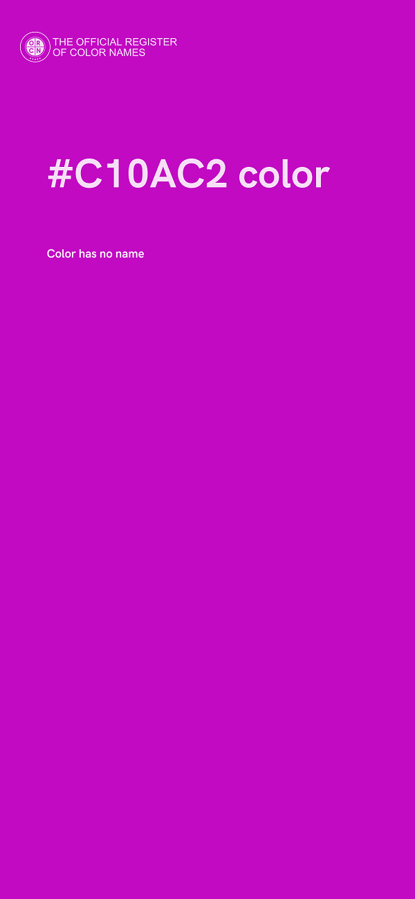 #C10AC2 color image