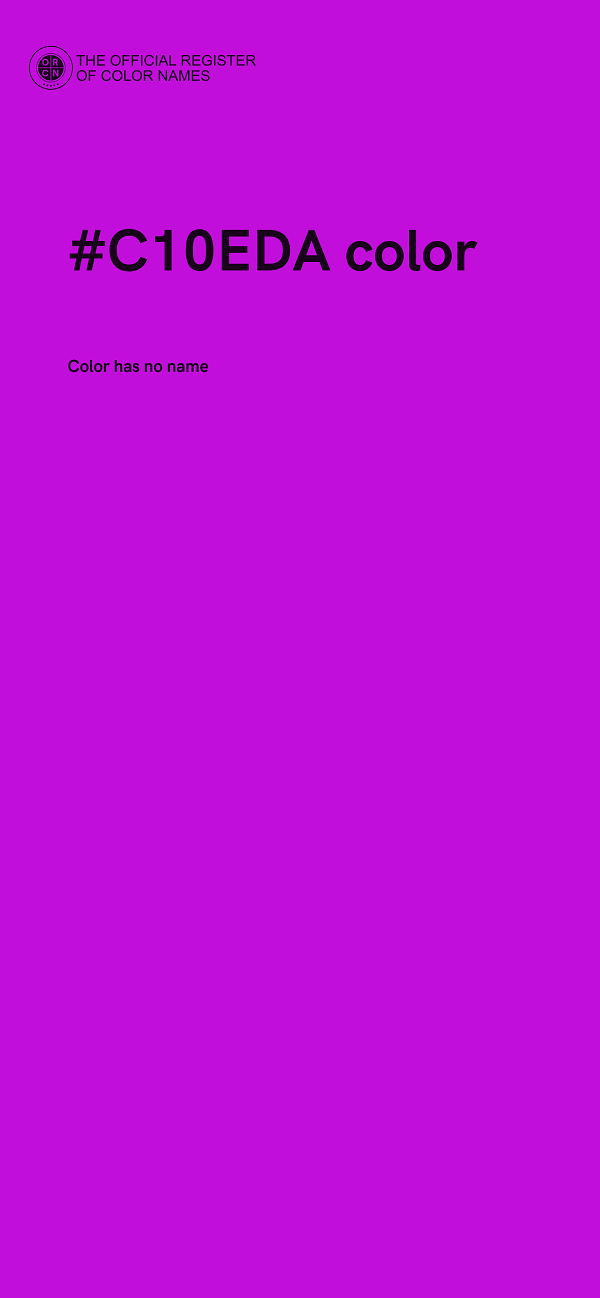 #C10EDA color image