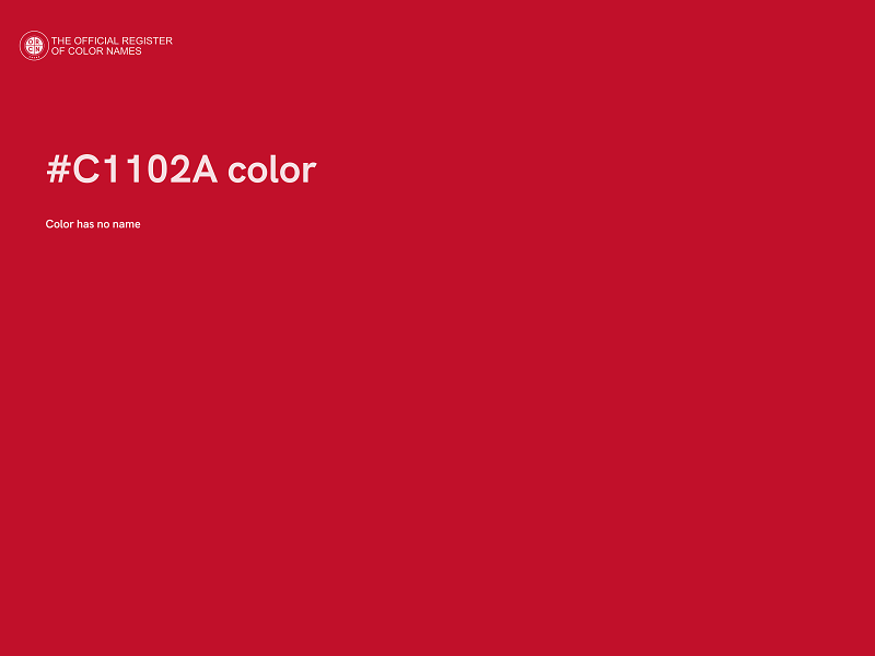 #C1102A color image