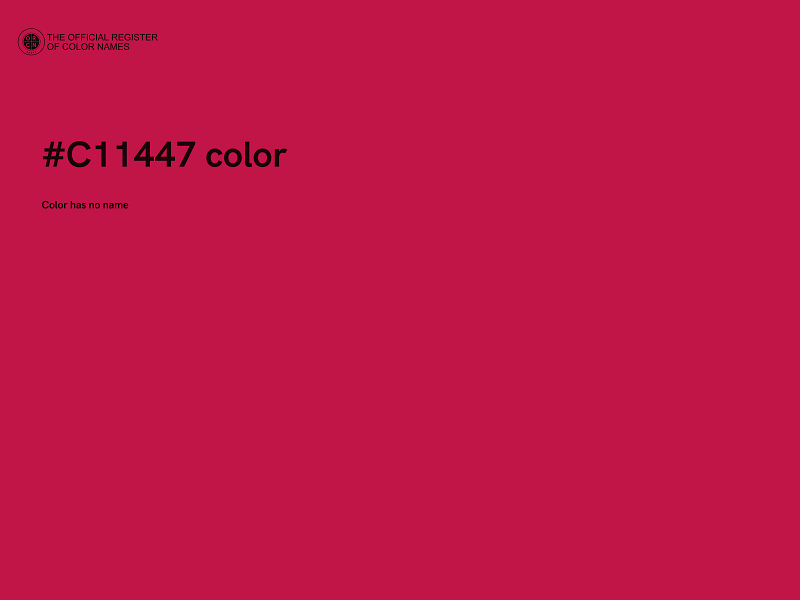 #C11447 color image