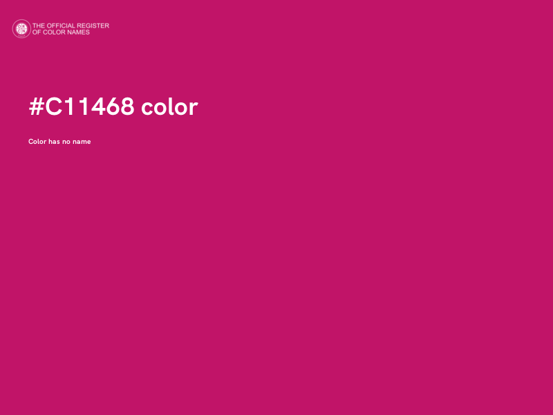 #C11468 color image