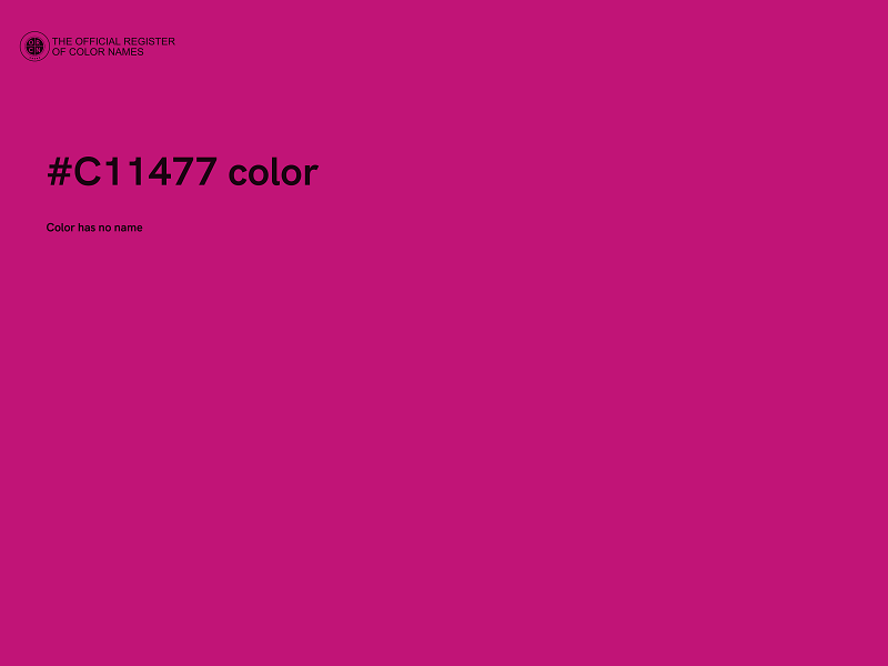 #C11477 color image