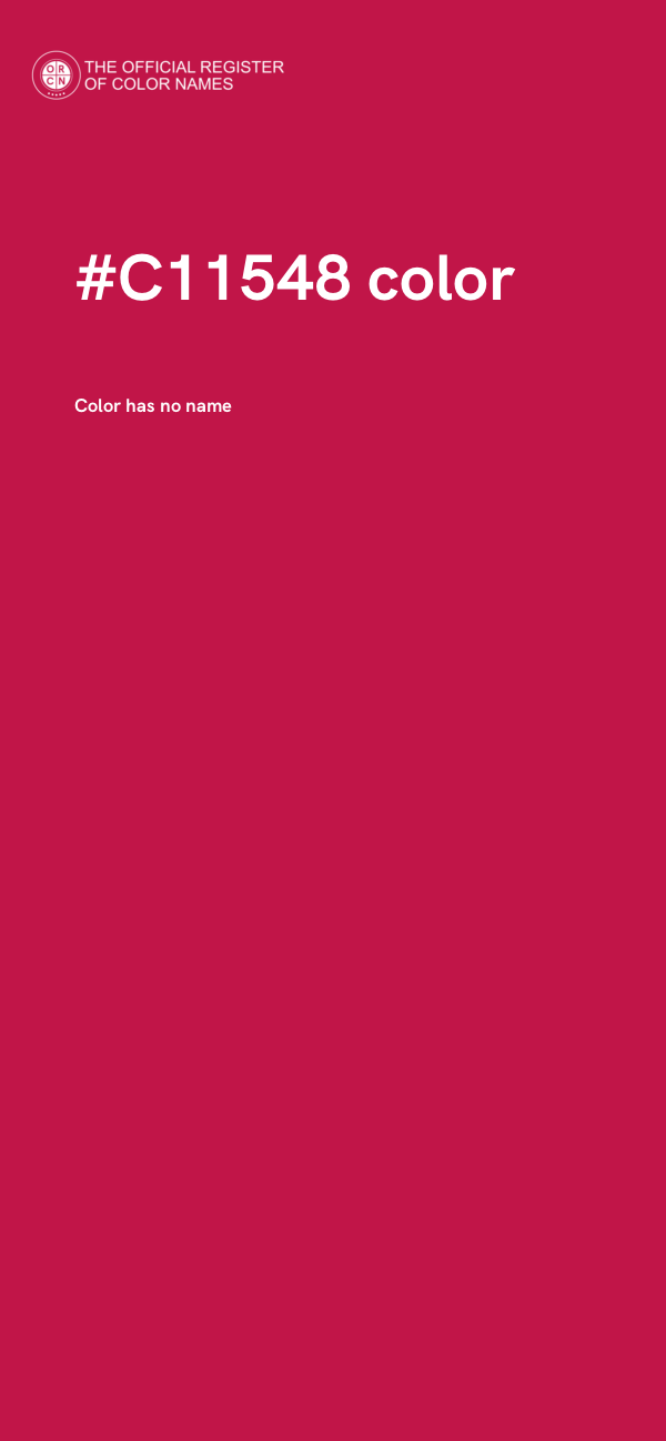 #C11548 color image
