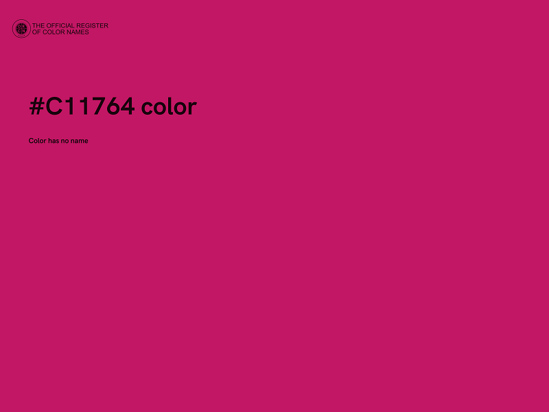 #C11764 color image