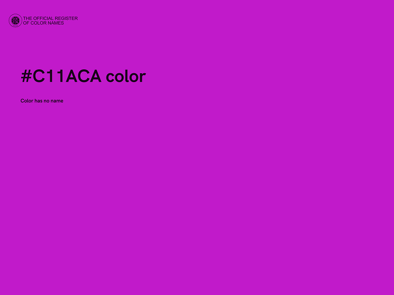 #C11ACA color image