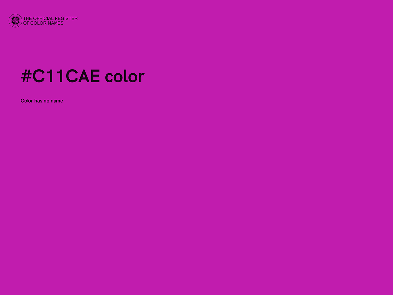 #C11CAE color image