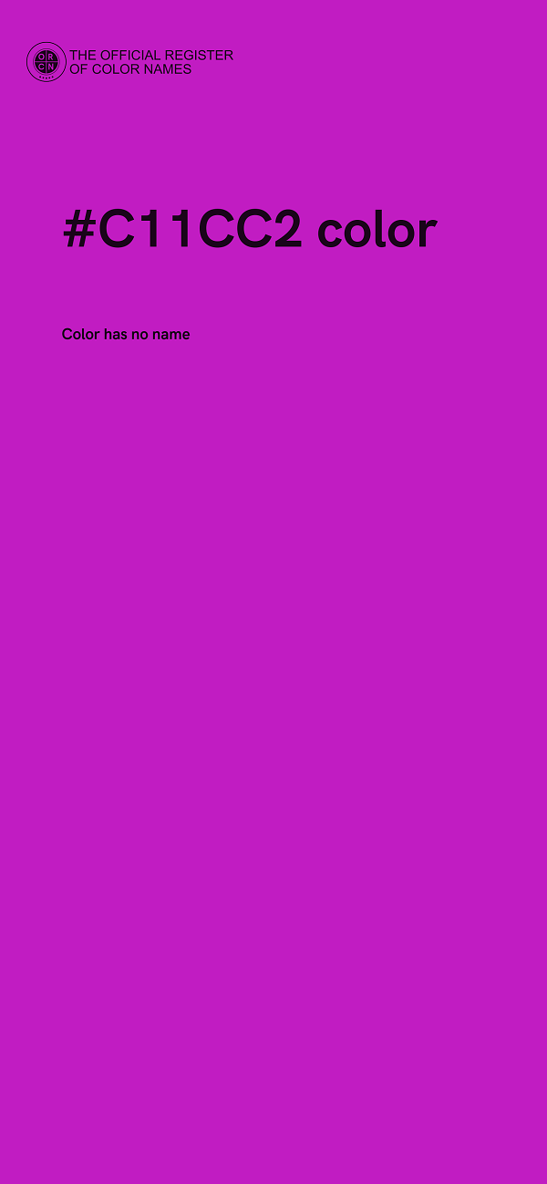 #C11CC2 color image