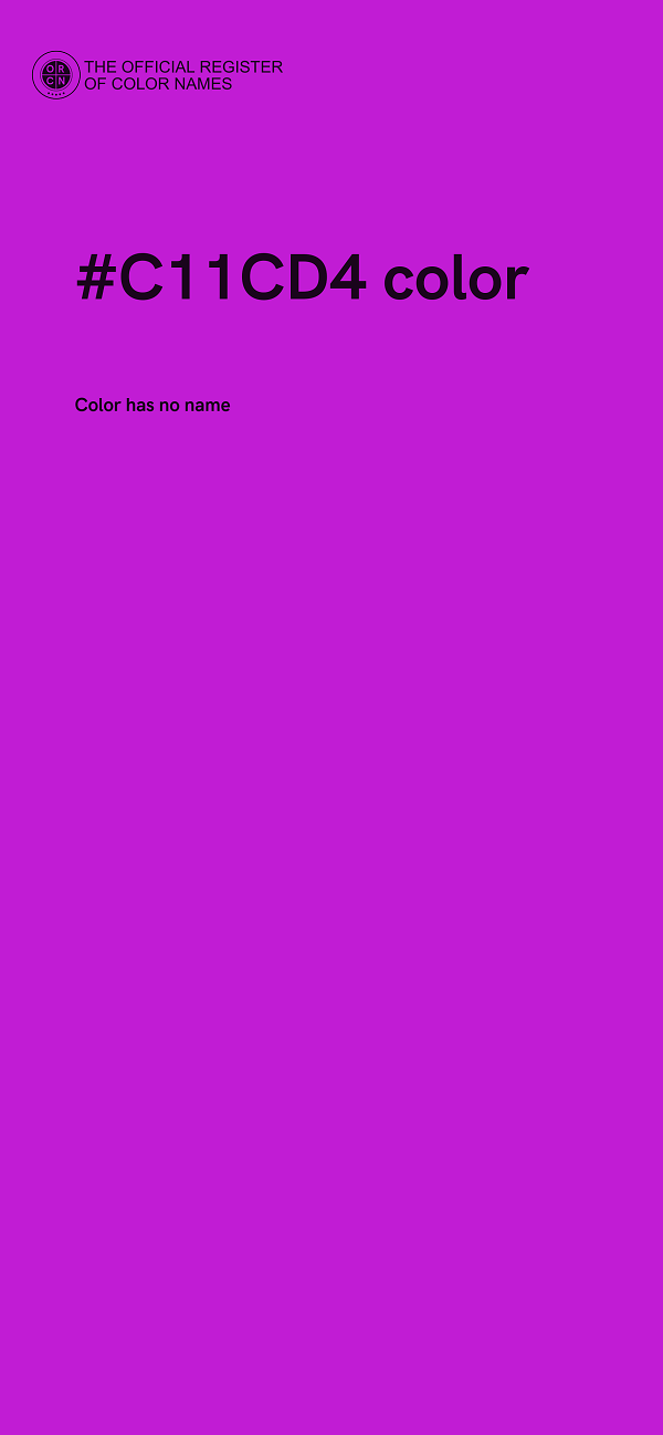 #C11CD4 color image