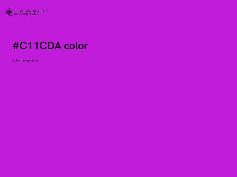 #C11CDA color image