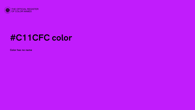 #C11CFC color image