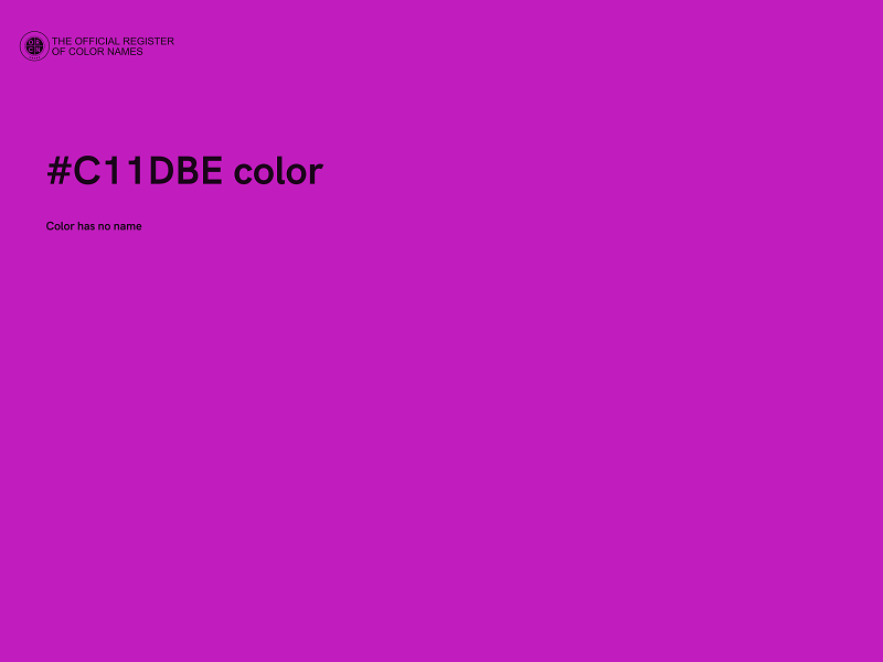 #C11DBE color image