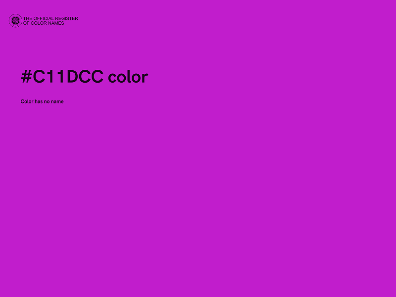 #C11DCC color image