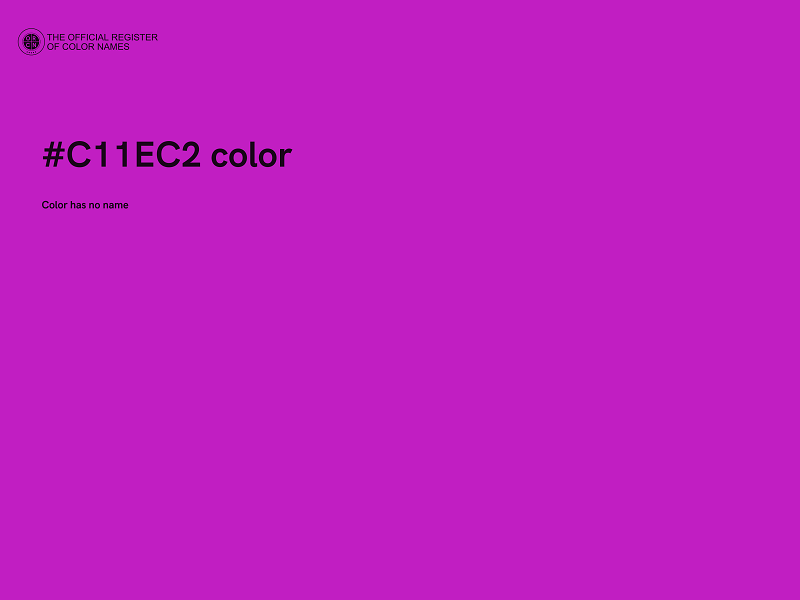 #C11EC2 color image