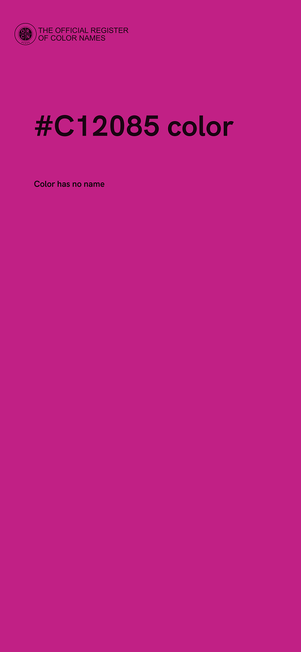 #C12085 color image