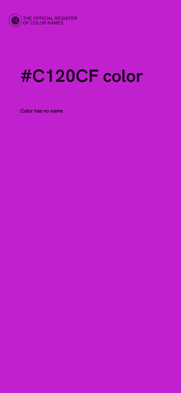 #C120CF color image