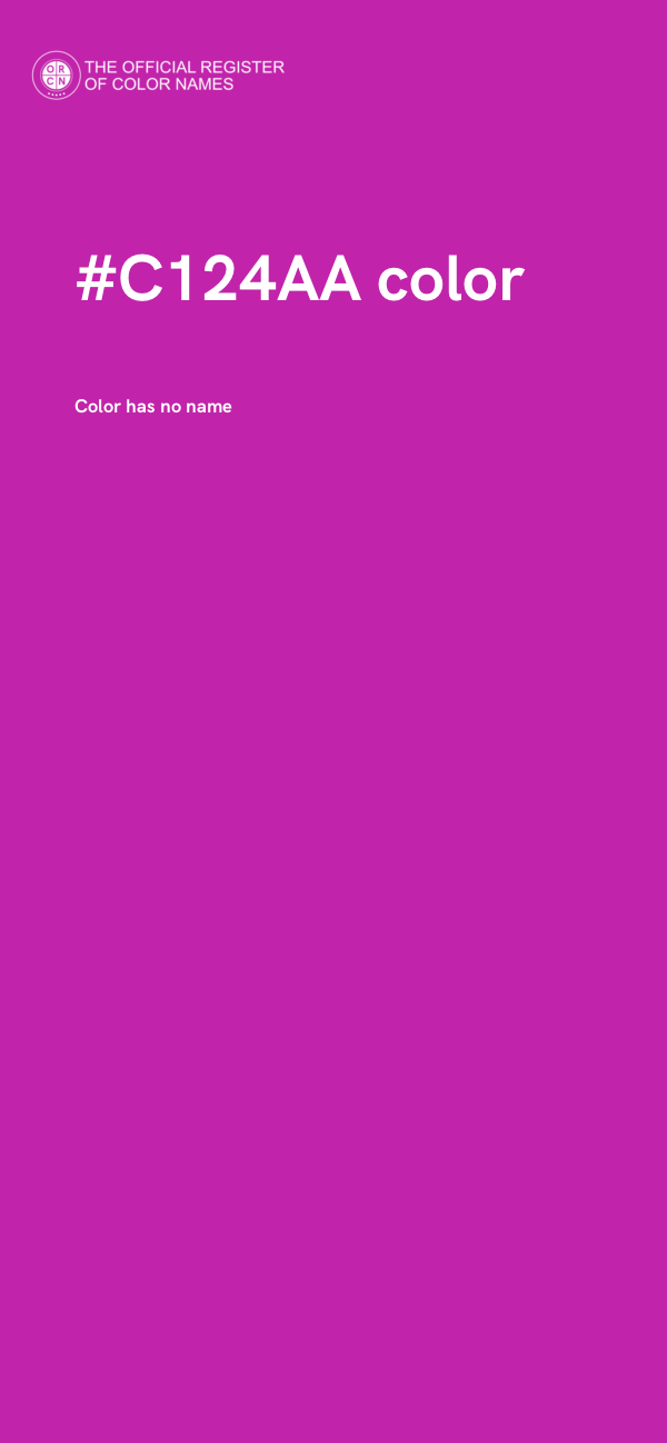 #C124AA color image