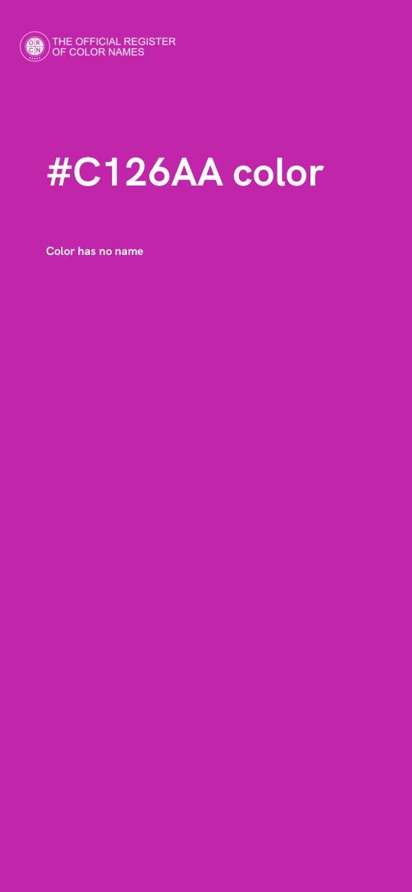 #C126AA color image