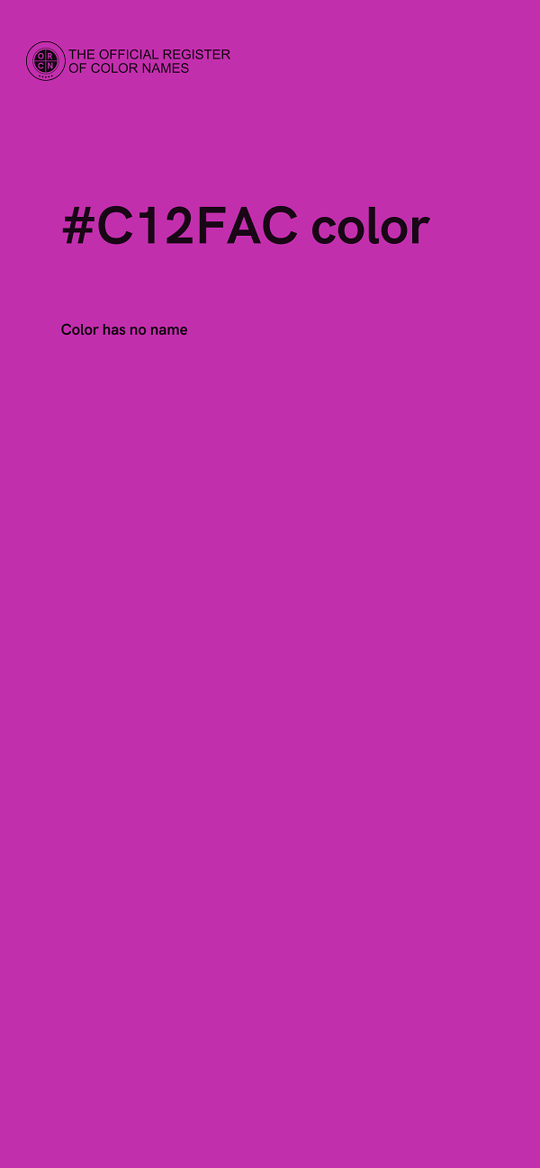 #C12FAC color image