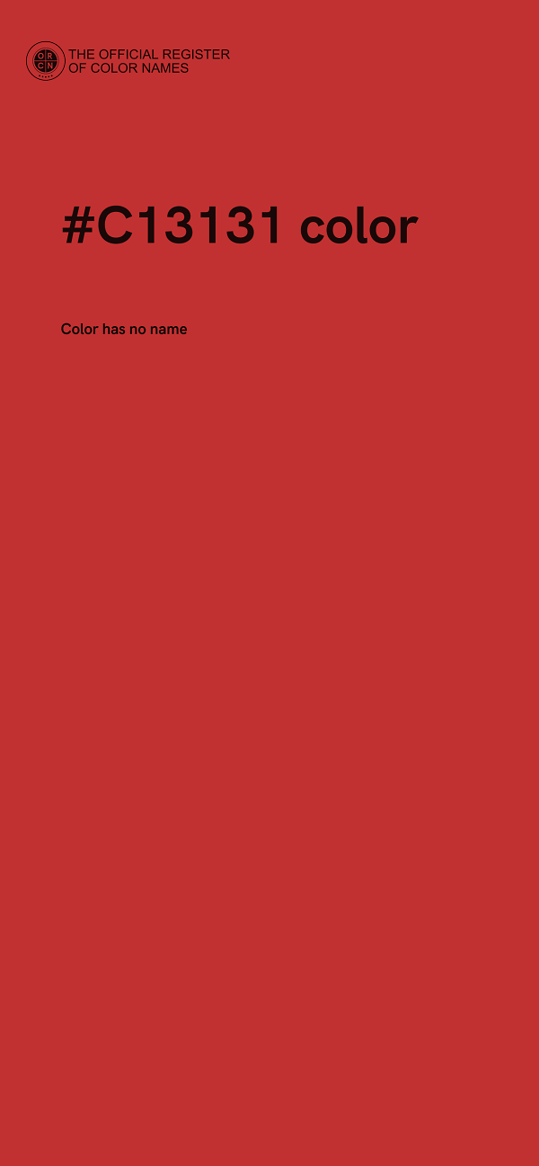 #C13131 color image
