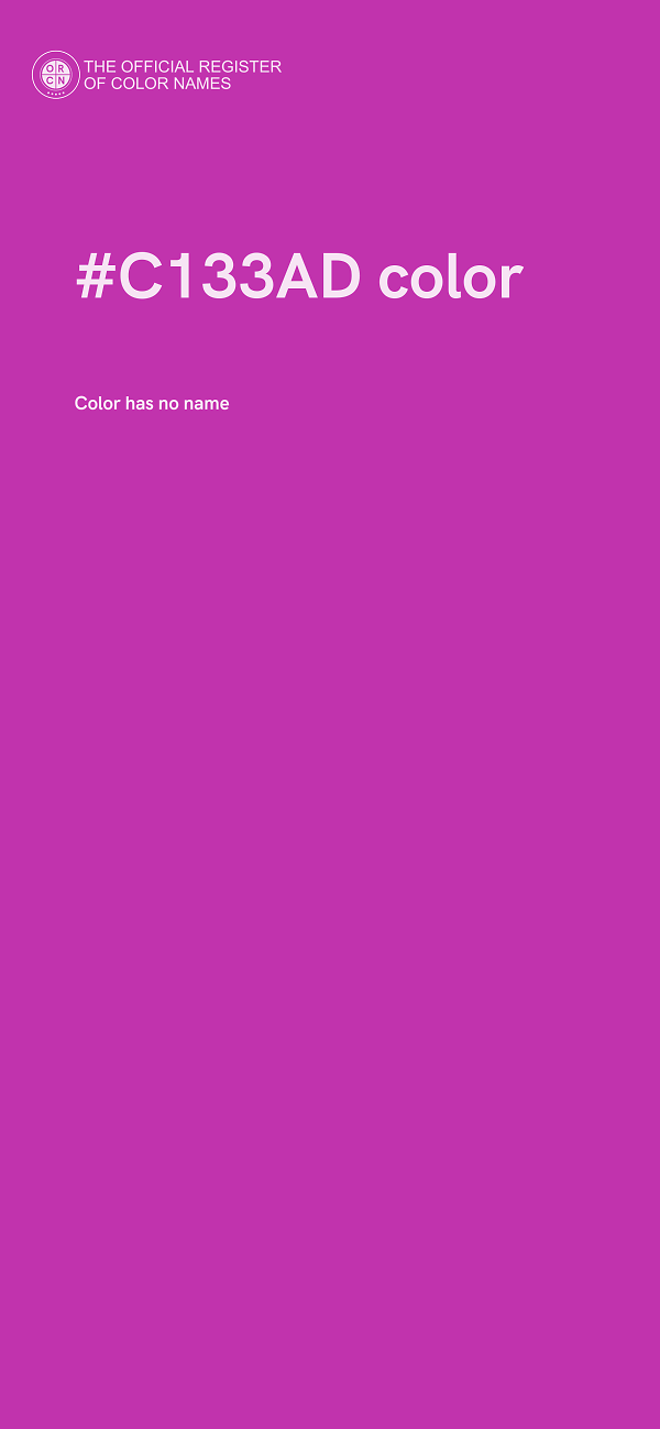 #C133AD color image