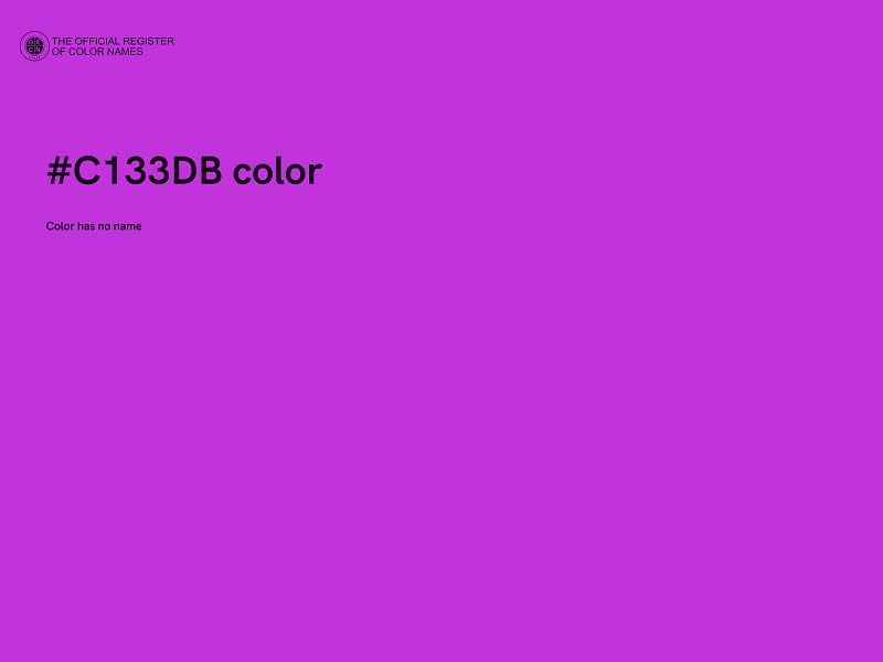 #C133DB color image
