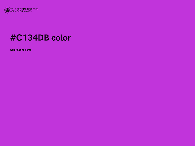#C134DB color image