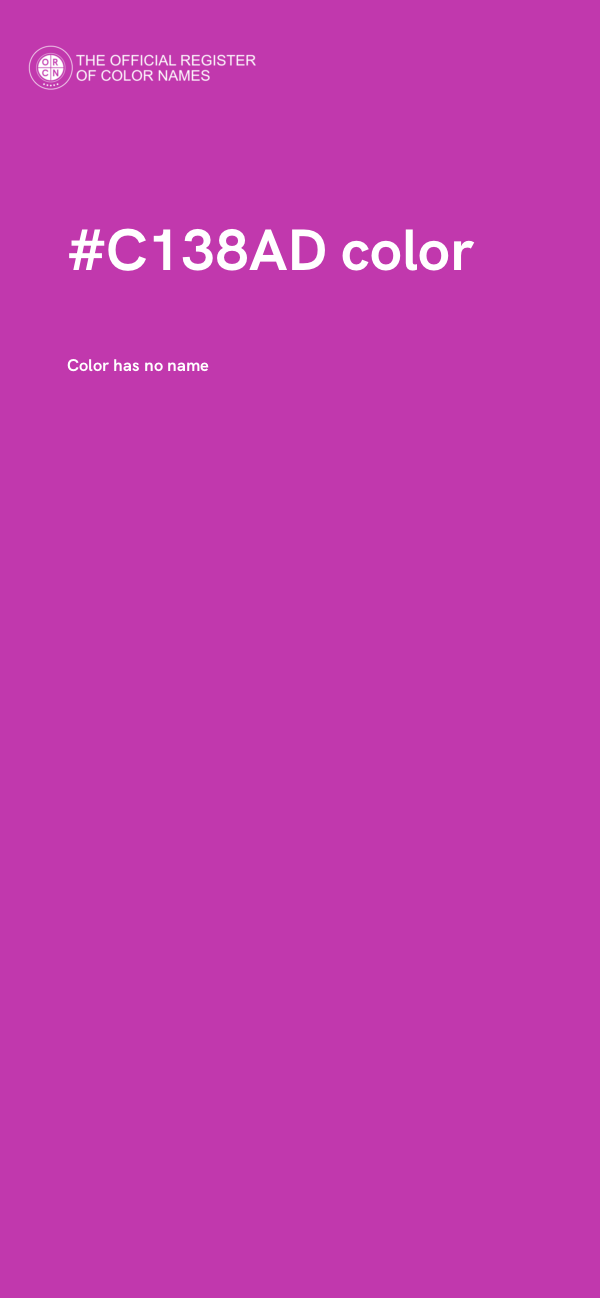 #C138AD color image