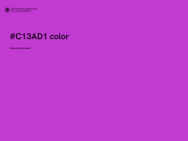 #C13AD1 color image