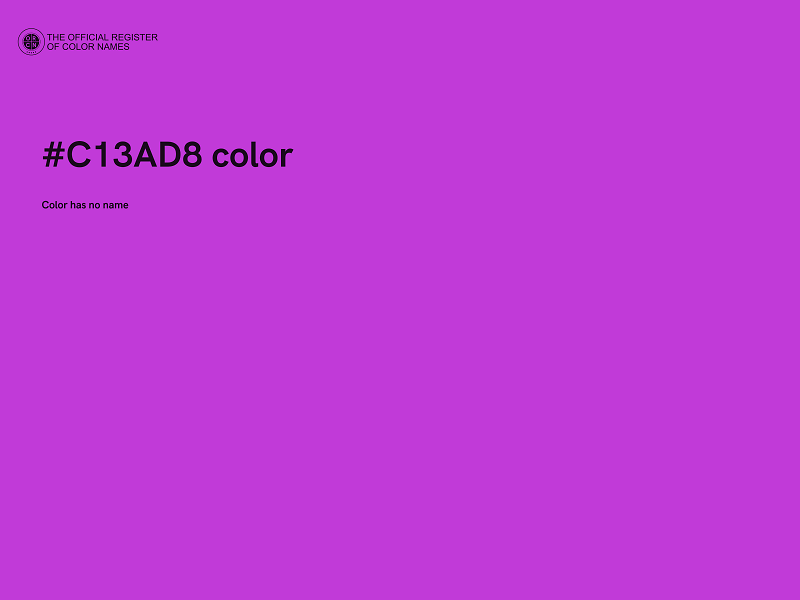 #C13AD8 color image