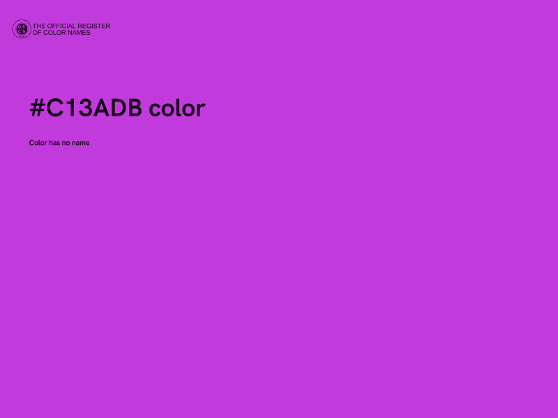 #C13ADB color image