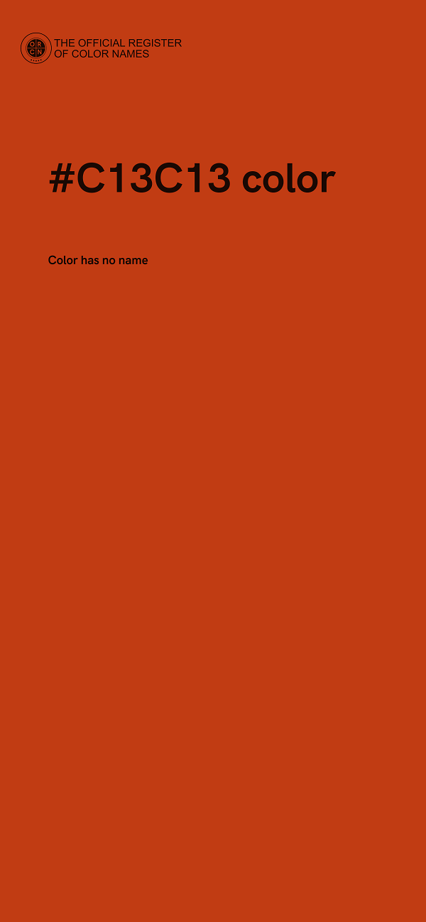 #C13C13 color image