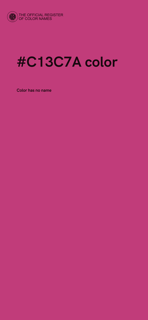#C13C7A color image
